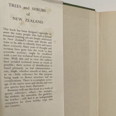 TREES AND SHRUBS OF NEW ZEALAND