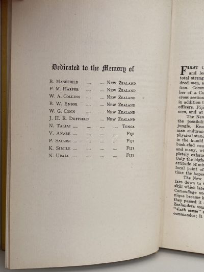 PACIFIC COMMANDOS: New Zealanders Fijians in Action