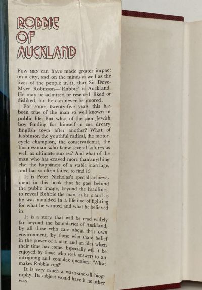 ROBBIE OF AUCKLAND: A Biography