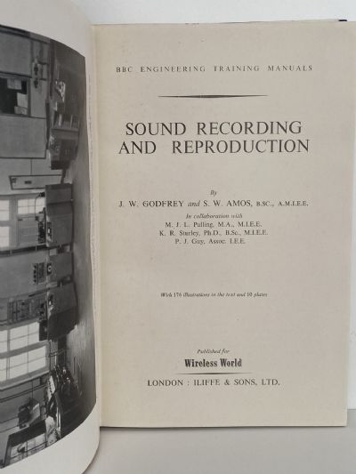 SOUND RECORDING AND REPRODUCTION