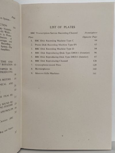 SOUND RECORDING AND REPRODUCTION