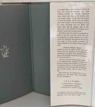A. H. REED An Autobiography