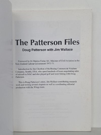 THE PATTERSON FILES