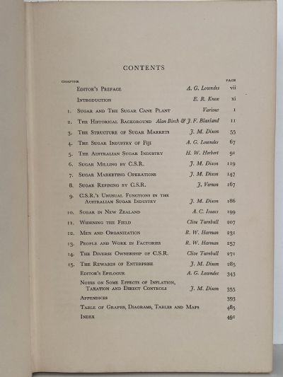 SOUTH PACIFIC ENTERPRISE: The Colonial Sugar Refining Company Ltd