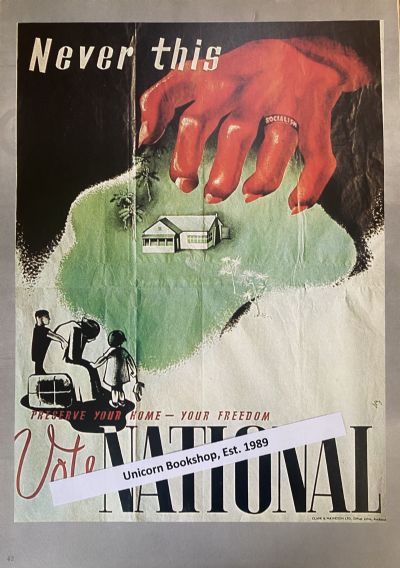 VINTAGE POSTER: Vote National 1938