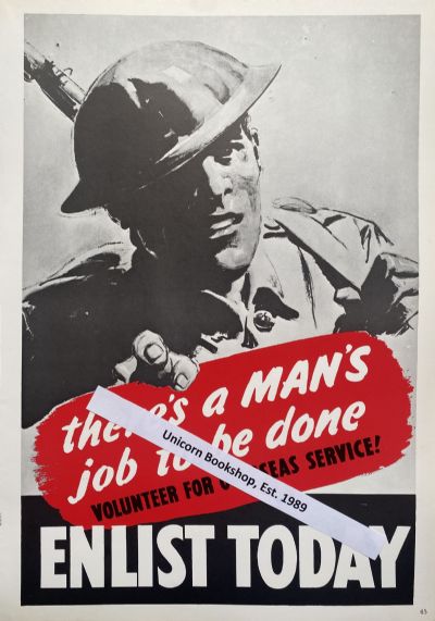 VINTAGE POSTER: World War II recruitment 1939