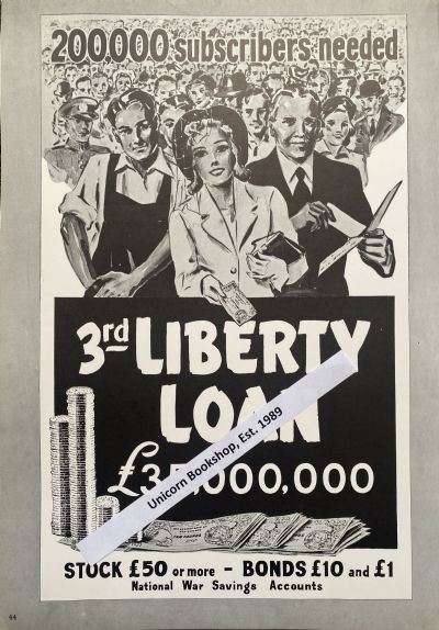 VINTAGE POSTER: National War Savings Liberty Loan 1940