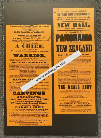 VINTAGE POSTER: New Zealand Advertising 1829 + 1850