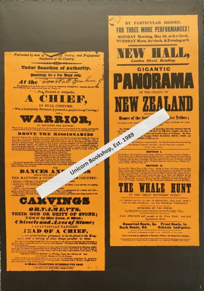 VINTAGE POSTER: New Zealand Advertising 1829 + 1850