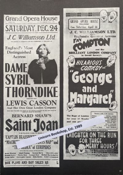 VINTAGE POSTER: New Zealand Advertising 1830-1940