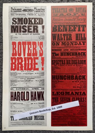 VINTAGE POSTER: New Zealand Advertising 1866 + 1879