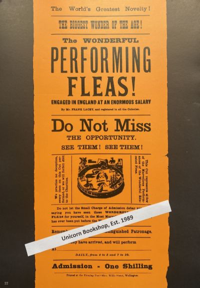 VINTAGE POSTER: New Zealand Entertainment 1890