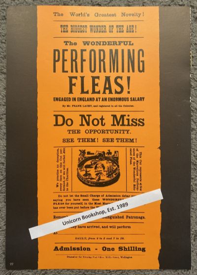 VINTAGE POSTER: New Zealand Entertainment 1890