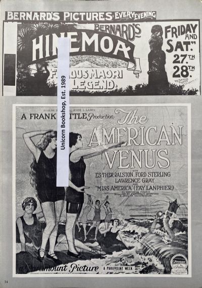 VINTAGE POSTER: Film Advertising 1914