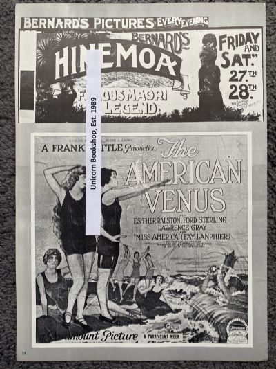 VINTAGE POSTER: Film Advertising 1914