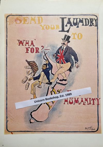 VINTAGE POSTER: Send your Laundry to New Zealand 1907