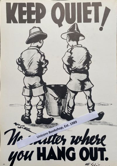 VINTAGE POSTER: New Zealand Advertising - World War II 1939 - 1945
