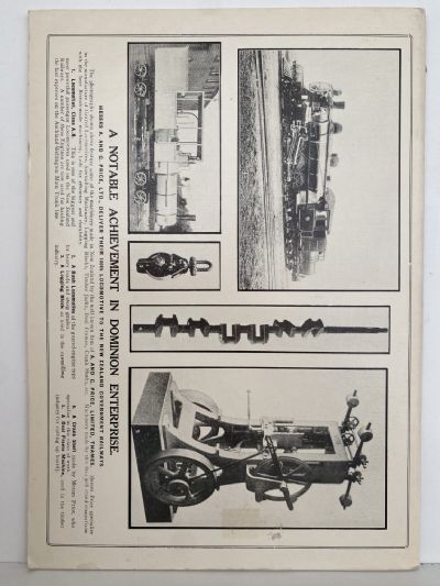 PRICES OF THAMES: Locomotive and General Engineers, Thames, New Zealand