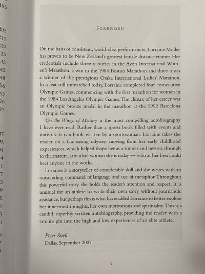 ON THE WINGS OF MERCURY: The Lorraine Moller Story