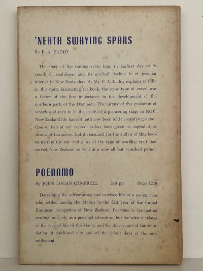 NEATH SWAYING SPARS: The Story of Trading Scows of New Zealand