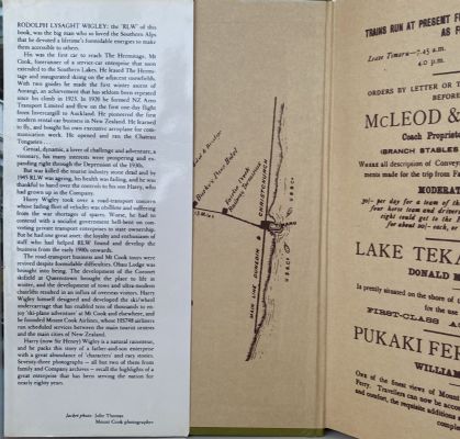 THE MOUNT COOK WAY: The first fifty Years of Mt Cook Group