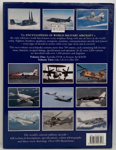 ENCYCLOPEDIA OF WORLD MILITARY AIRCRAFT: Volume One