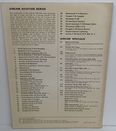 50 FIGHTERS 1939 to 1945 - Aircam No.S17 + S18 (Vol. 1 and 2)