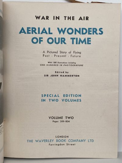AERIAL WONDERS OF OUR TIME: Volumes 1 and 2