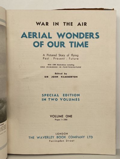 AERIAL WONDERS OF OUR TIME: Volumes 1 and 2