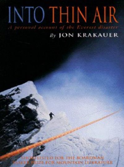 Into Thin Air : Personal Account of the Mt. Everest 
