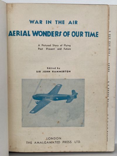 AERIAL WONDERS OF OUR TIME: War in the the Air