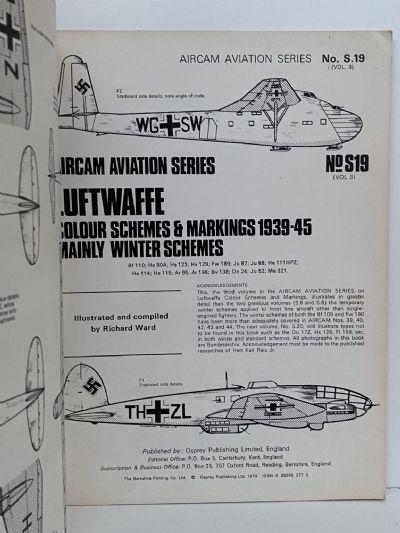 LUFTWAFFE Colour Schemes and Markings 1935-45