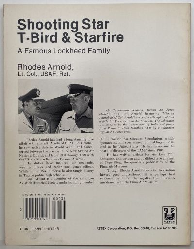 SHOOTING STAR T-BIRD & STARFIRE: A Famous Lockheed Family