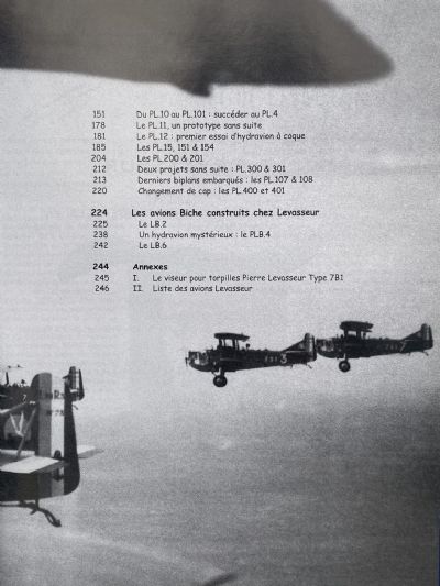 Les Avions de Pierre LEVASSEUR