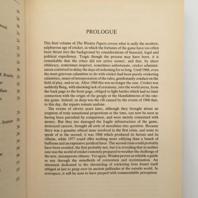 The Wisden Papers 1969 - 1990 Mixed Fortunes