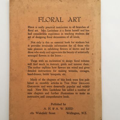 Floral Art : An Elementary Text Book For Florists