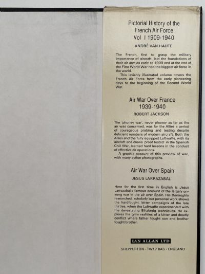 PICTORIAL HISTORY OF THE FRENCH AIR FORCE: 1909-1974