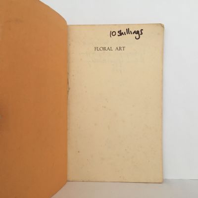 Floral Art : An Elementary Text Book For Florists