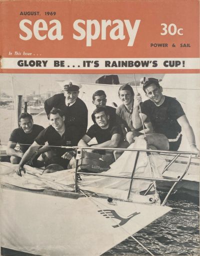 VINTAGE MAGAZINE: Sea Spray - August 1969 - Vol 24, No. 7