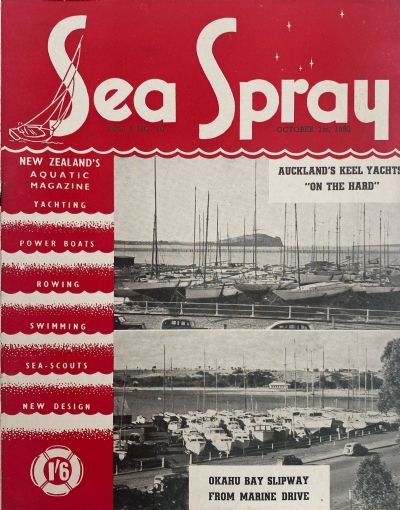 VINTAGE MAGAZINE: Sea Spray - October 1950 - Vol. 5, No. 10