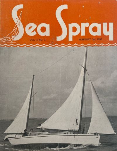 VINTAGE MAGAZINE: Sea Spray - February 1950 - Vol. 5, No. 3