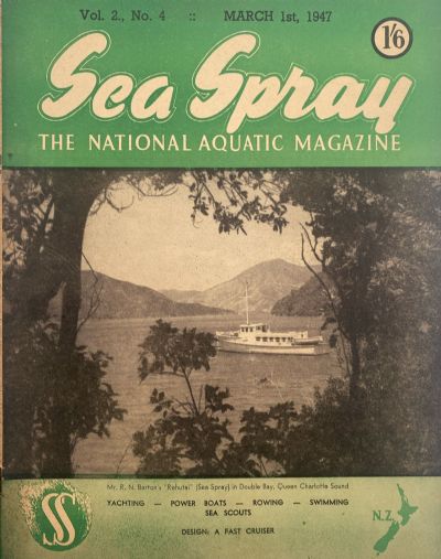 VINTAGE MAGAZINE: Sea Spray - March 1947 - Vol. 2, No. 4