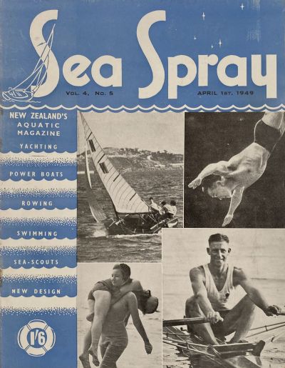 VINTAGE MAGAZINE: Sea Spray - April 1949 - Vol. 4, No. 5
