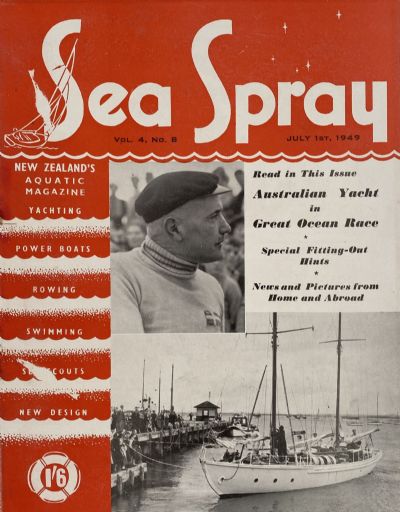VINTAGE MAGAZINE: Sea Spray - July 1949 - Vol. 4, No. 8
