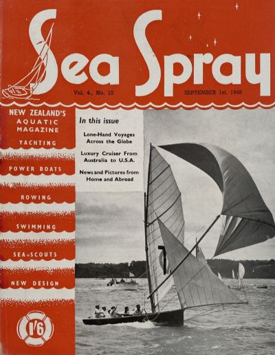 VINTAGE MAGAZINE: Sea Spray - September 1949 - Vol. 4, No. 10
