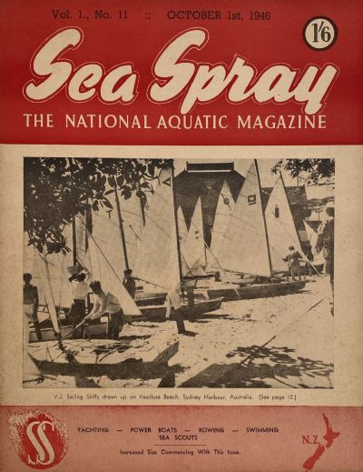 VINTAGE MAGAZINE: Sea Spray - October 1946 - Vol. 1, No. 11