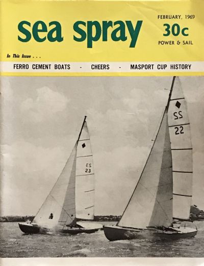 VINTAGE MAGAZINE: Sea Spray - February 1969 - Vol 24, No. 1