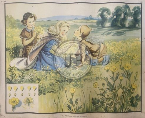 VINTAGE POSTER: No. 25 - Tick Tock and the Buttercup 