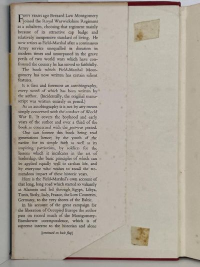 THE MEMOIRS of Field Marshal Montgomery