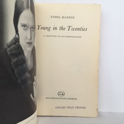 Young in the Twenties : A chapter of autobiography
